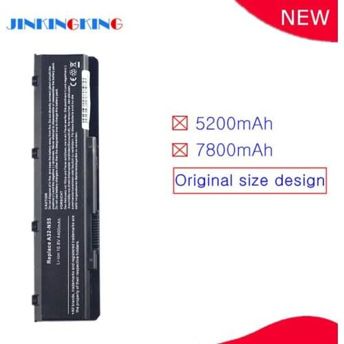 New 6cell Laptop Battery A32-N55 For ASUS 07G016HY1875 N75 N75E N75S N75SF N75SJ N75SL N75SN N75SV batteries