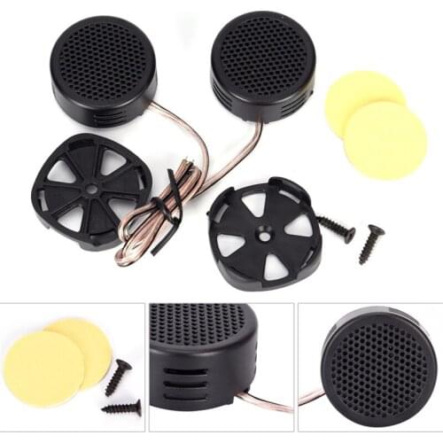 2Pcs 500 Watts Car Audio Super Power Loud Dome Stereo Tweeter Speakers For Car