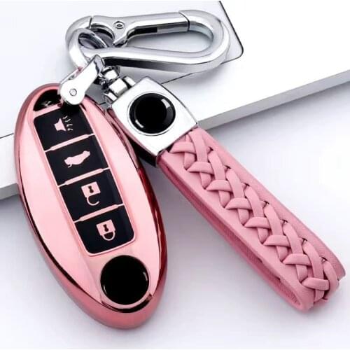 For Nissan Juke Sylphy Altima Murano Note Patrol Qashqai J11 J10 Tiida X-trail T32 Colorful TPU Remote Key Cover Accessories