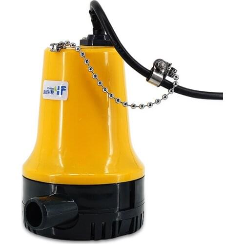 50W Electric Marine Bilge Pump 12V 24V DC Submersible Water Pump for Fountain garden irrigation swimming pool cleaning farming