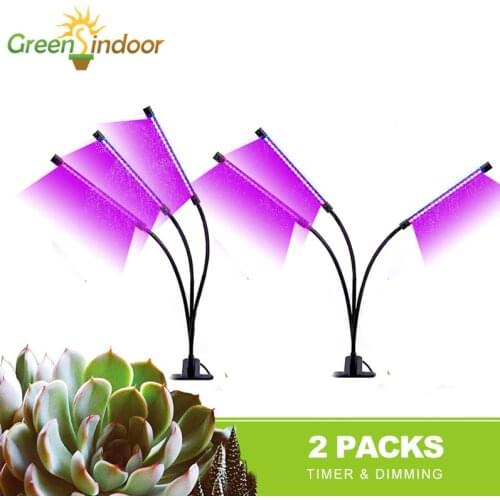 Full Spectrum LED Grow Light 9W 18W 27W Timer Phyto Lamp For Plants USB Fitolamp For Succulents Seedlings Flowers Grow Tent Box