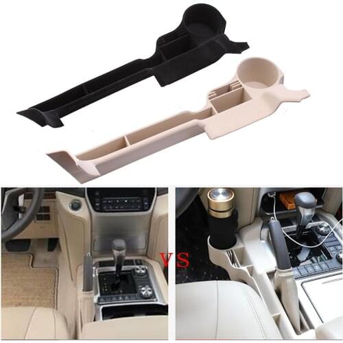 For Toyota Land Cruiser 200 FJ200 2016 17 2018 2019 Car Seat Gap Pocket Holder Storage Pouch Phone Purse Coins Key Drink holder