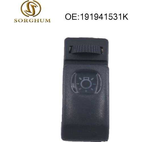 Headlight Switch Control Dash Button For Volkswagen VW Golf Jetta Mk2 191941531K 1985-1992