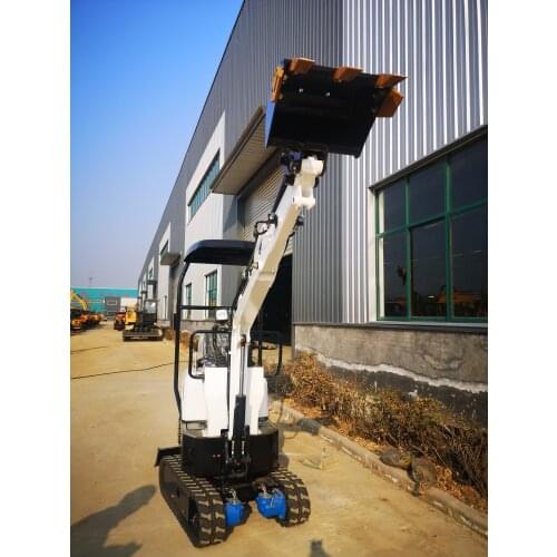 Mini Crawler Excavator 1Ton Digging Machine Optional Attachments Digger