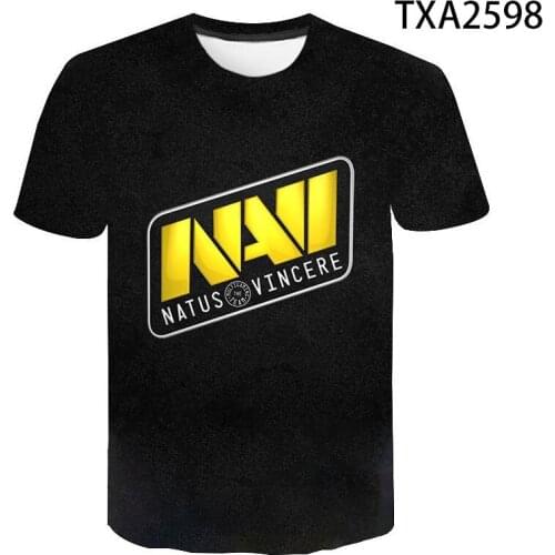 2020 New Summer 3D T Shirts Natus Vincere Casual Streetwear Boy Girl Kids Fashion Men Women Children Printed T-shirt Tops Tee