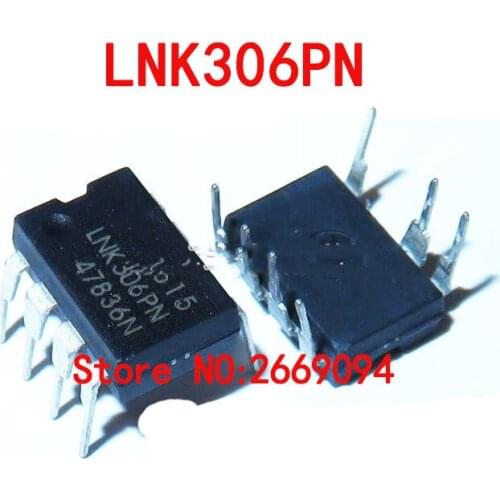 50PCS / 100PCS LNK306PN DIP8 LNK306P DIP LNK306 new and original IC