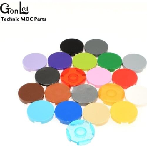 50Pcs/lot Tile 14769 Tiles Round and Curved 2x2 with Bottom Stud Holder Compatible with 4150 Building Block Bricks DIY Parts Toy