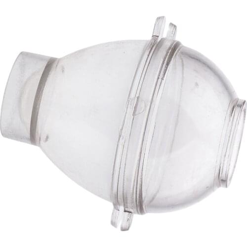 Clear Egg Shape Plastic Mold DIY Clay Jewelry Making Tool For Soap Candle Making