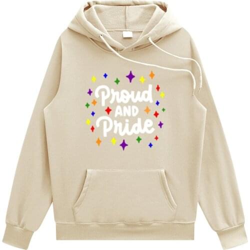 Hoodies Women Rainbow Text Printing Harajuku Hoodie Mens Clothing Oversized Hoodie Sweatshirts Vintage Hoodie Men Clothes Men