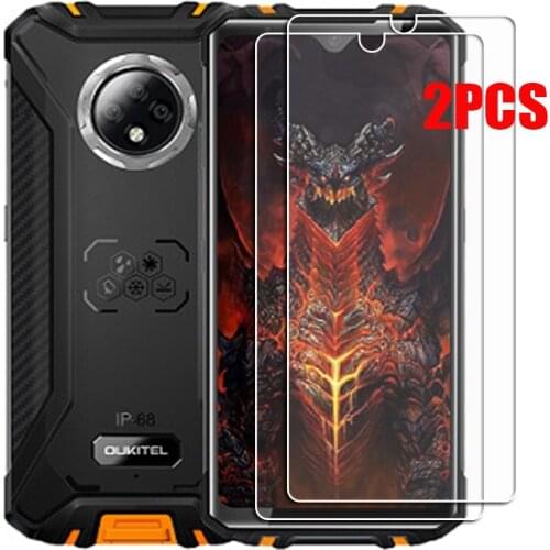 2PCS FOR Oukitel WP8 Pro High HD Tempered Glass Protective On WP8Pro Screen Protector Film Guard Protector HD Guard
