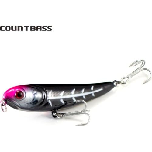 1pc Topwater Hard Baits 70mm 5.8g, Pencil Freshwater Fishing Lures, Wobblers, Plug