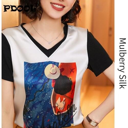 2020 Summer Heavyweight Silk Shirt nv duan xiu ou huo Silk Splicing mian yin hua Fashion Western Style Vest