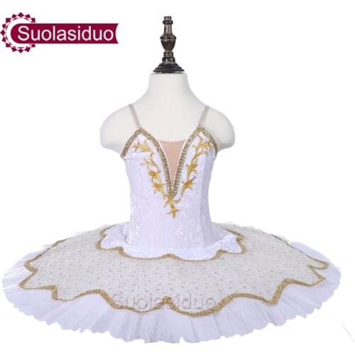 Children White Classical Stage Ballet Tutu Girls Black Professional Ballet Dance Costumes Kids Ballet Skirt Adult Dresses