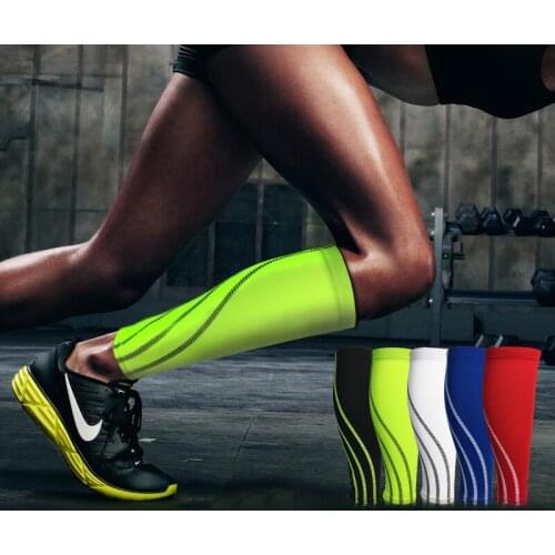 Breathable Lycra Basketball Legwarmers Outdoor Gaiters Soccer Sports Cycling Socks Hunting Football Calf Leg Warmers