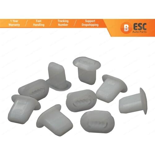 10 Pieces Side Moulding Clip 7703081185-699796 for Renault Megane Kangoo Clio Peugeot Citroen Dacia Opel