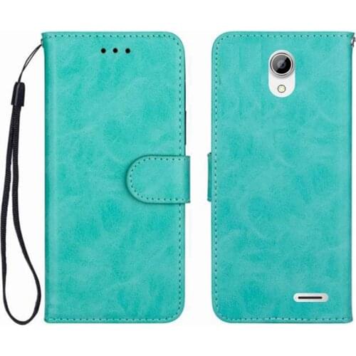 For Haier Alpha A1 4.5" 2019 AlphaA1 Wallet Case High Quality Flip Leather Protective Phone Support Cover