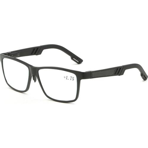 Al-mg Alloy Carbon Fiber Ultralight Reading Glasses +0.75 +1 +1.25 +1.5 +1.75 +2 +2.25 +2.5 +2.75 +3 +3.25 +3.5 +3.75 +4 To +6