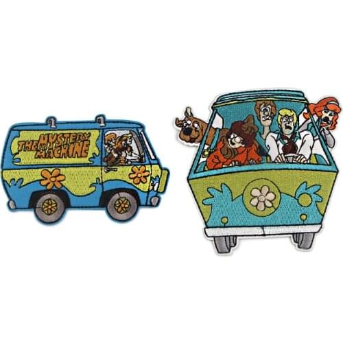 ZF907 1pcs Cute Cartoon Figure Pacth Stickers Iron On Patches For Backpack Sew On Patches For T-shirt Jacket Backpack Diy Patch