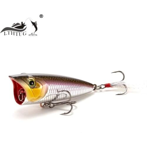 LTHTUG 2019 New Arrival Japanese Topwater Fishing Lure High Quality Hard Baits 60mm 8g Popper Bass Pike Baits Isca Artificial
