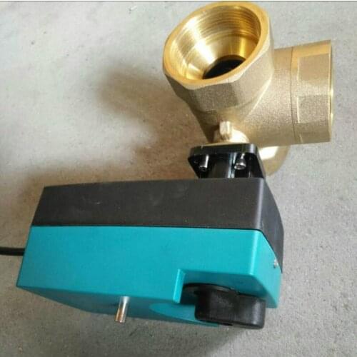 DN50 Electric valve actuator AC220V/AC24V intelligent type/switch-type three-way ball valve electric solenoid valve