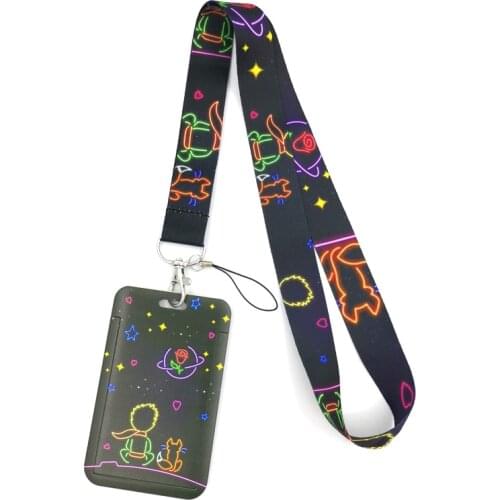 Little prince Mobile phone lanyard For keys ID Card Pass Gym USB badge holder DIY Hang Rope Tags Strap Neck Lanyards