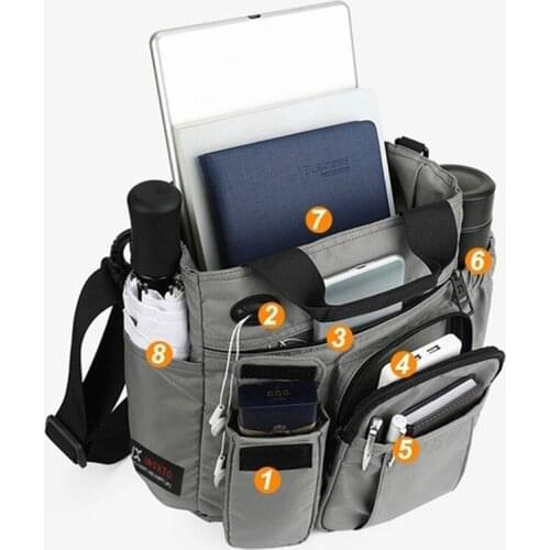 Business Travel Bags Men Multifunction Anti Theft Backpack New USB Charging Backpacks Waterproof Schoolbag