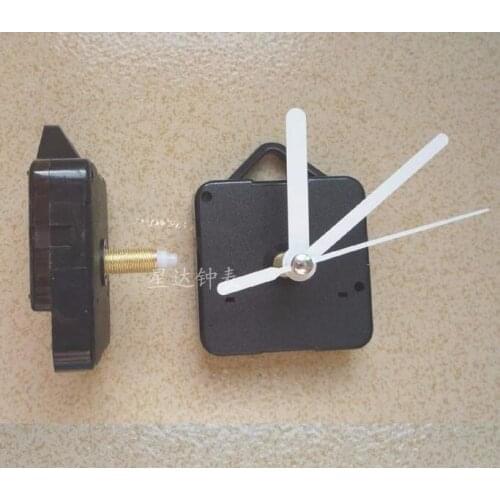 1000 pieces Black Short Hands Quartz Wall Clock Movement Mechanism Repair Accessories Fedex fast shipping