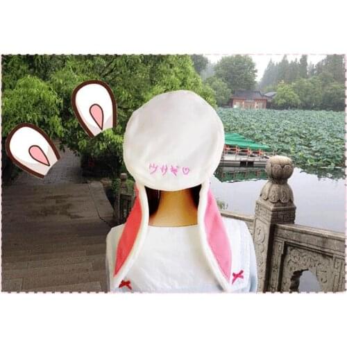 2021 Princess sweet lolita Japanese soft girl Rabbit ears Retro painter hat Interest hats
