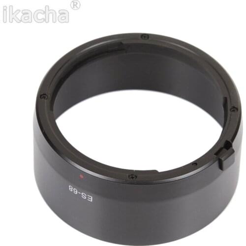 5pcs Black ES68 ES-68 Camera Lens Hood For Canon EOS EF 50mm f/1.8 STM 49mm Lens Protector Camera Accessories
