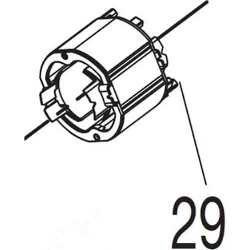 AC220V JM24000002 Stator Field Replace for Makita 2414S
