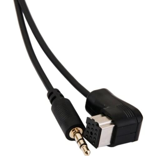 Car Radio Audio Wiring Adapter 3.5mm Male Aux Input to IP-BUS Female Port Converter Linker Connector for Pioneer Head unit