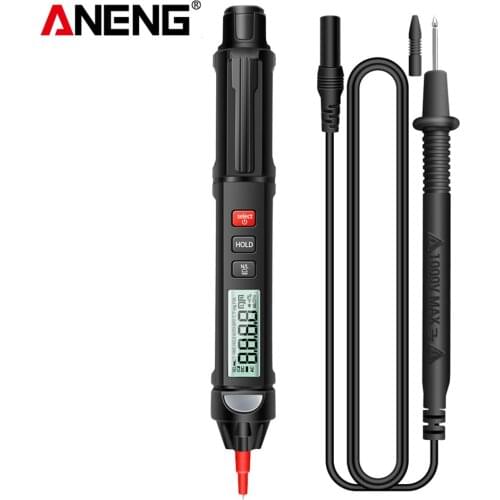 A3007 LCD Digital Multimeter Pen Type Intelligent 6000 Counts Non Contact AC/DC Voltage Resistance Diode Tester Tools