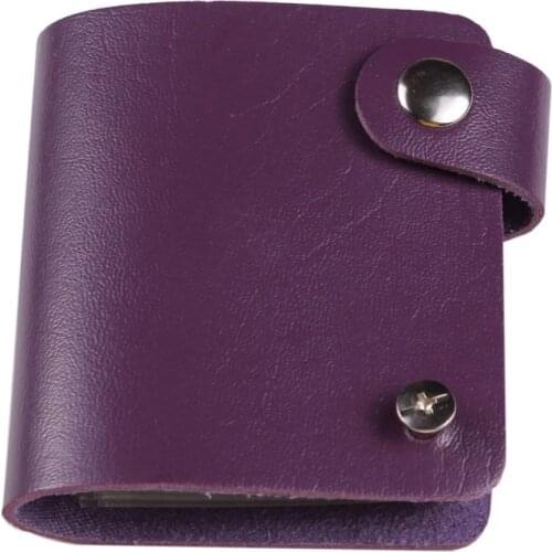 26 Slot Stamping Plate Storage 6Colors Nail Art Stamping Plate Holder Stamp Template Concise Organizer Empty Case (5.6cm plate )