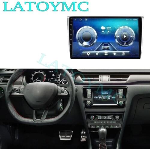 For Skoda Rapid 2012~2020 Car Multimedia Player NAVI CarPlay 360 Bird View Around GPS Navigation