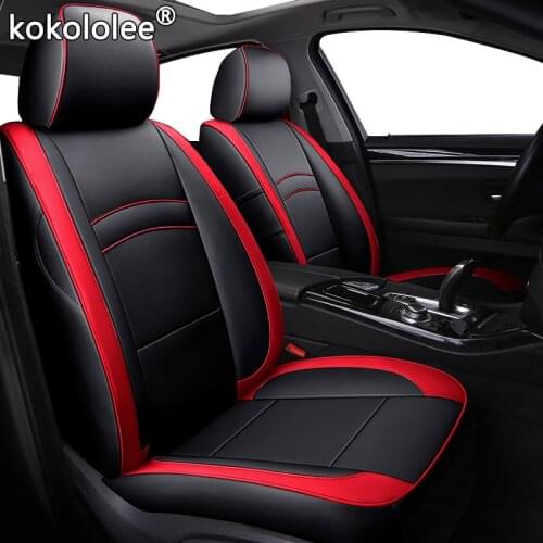 Kokololee leather car seat cover for Volvo XC60 XC90 XC40 S60 S80 S40 S90 S60L S80L C30 C70 V60 V40 XC-Classic Automobiles Seat