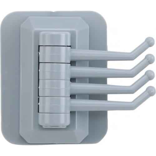 Kitchen Rotatable Hook Strong Viscose Towel Rack Home Decoration Bathroom Kitchen Storage Towel Rack