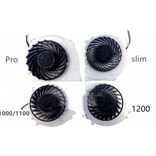 Console Cooler Fan Internal Repair Parts Built-In Cooling Fan For Ps4 Pro Ps4 1200 PS4 Cooler Slim 2000 Console Cpu Cooler Fan