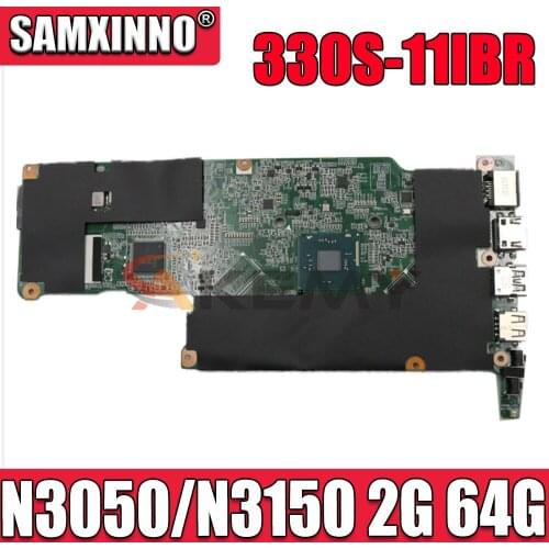 For Lenovo ideapad 330S-11IBR Laptop Motherboard CPU N3050/N3150 2G 64G with Celeron FRU 5B20K13670 5B20K13725 100% Test ok