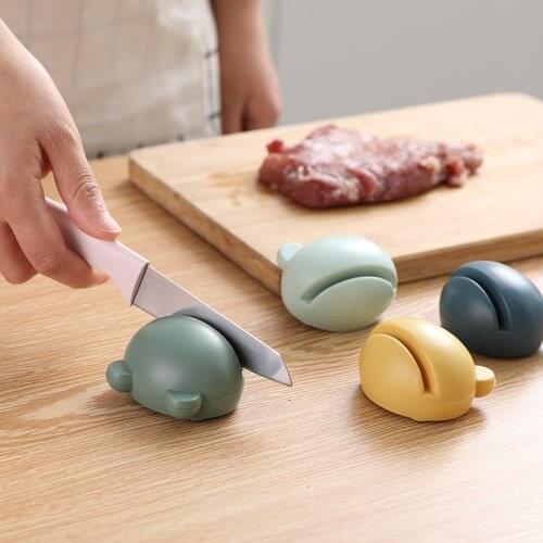 Cartoon Mini sharpener household sharpener multifunctional scissors sharpener knife sharpener professional kitchen gadgets