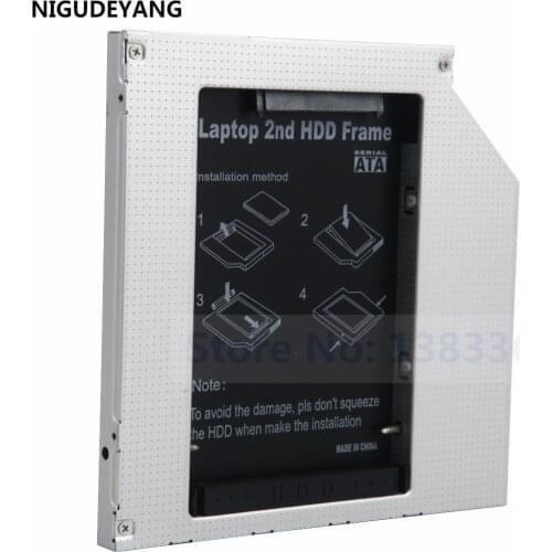 NIGUDEYANG 2nd HDD SSD Optical bay Caddy SuperDrive for MacBook Pro PATA IDE early 2008 2007 2006 non-unibody