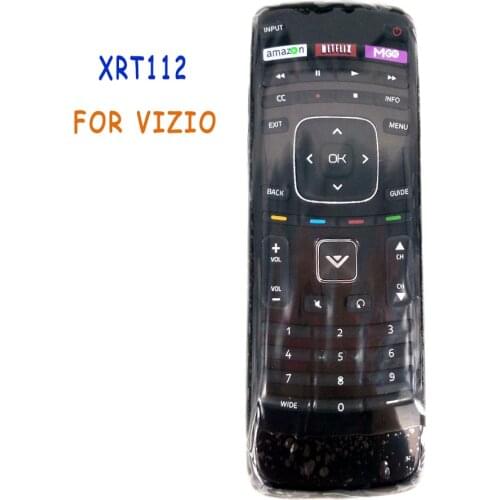 New Replace XRT112 Remote Control For Vizio LCD LED Smart TV XRT-112 With Amazon Netflix & MGO Internet TV Controle E241i-A1
