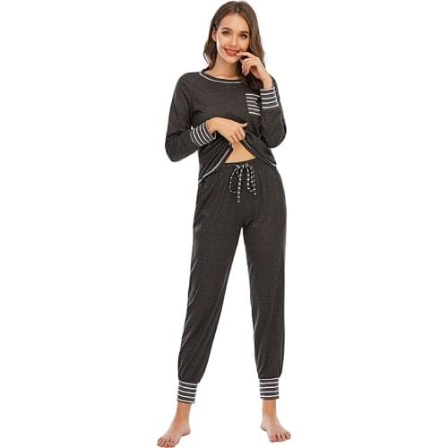 Pyjamas women Pajamas Set Women Soft Cotton Mom Casual Pyjama Long Pants 2Piece/Set Big Size pijama mujer invierno