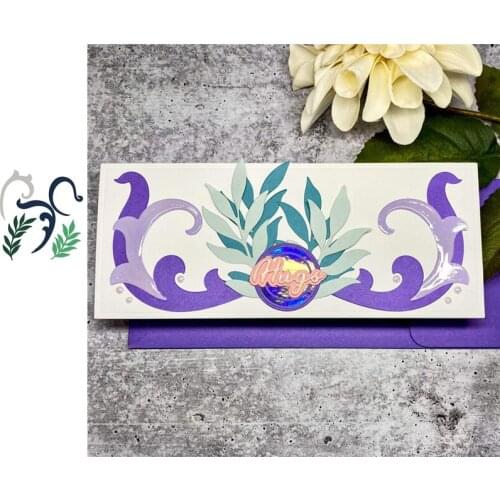 Leaves Cutting Dies Scrapbook Dariy Decoration Stencil Embossing Template DIY Greeting Card Handmade