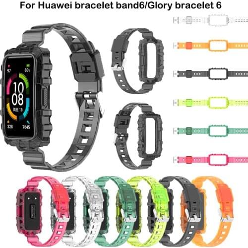 Glacier Transparent Strap For Redmi Watch/Mi Watch Lite Smartwatch Silicone Watchband Replacement Sport Wristband Bracelet