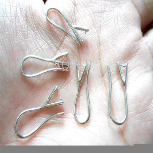 10PCS 925 Sterling Silver Hook Earrings DIY Jewelry Making for Women and Children Crystal Stone Accessories Wholesale