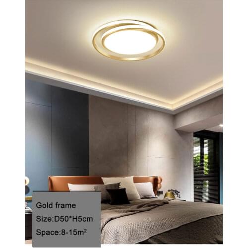 Modern Chandelier Ceiling Lamp for Living room Bedroom Kitchen Dining room Led Ceiling Lights Gold&Black&White Luminaires
