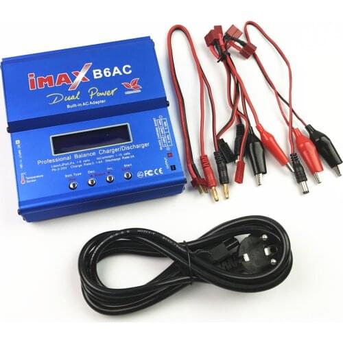 IMAX B6 AC Battery Balance Charger Lipo Nimh Nicd Battery Digital Charger Charging Turnigy adapter with LCD Screen