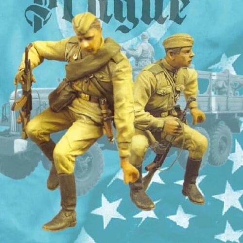 1/35 Resin Model Figure GK, Unassembled and unpainted kit