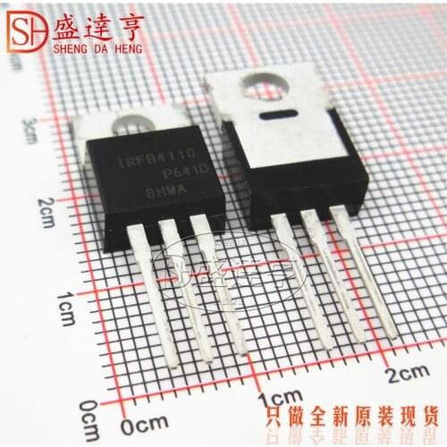 10Pcs/Lot IRFB4110PBF IRFB4110 180A 100V TO-220DIP MOSFET Transistor NEW Original In Stock