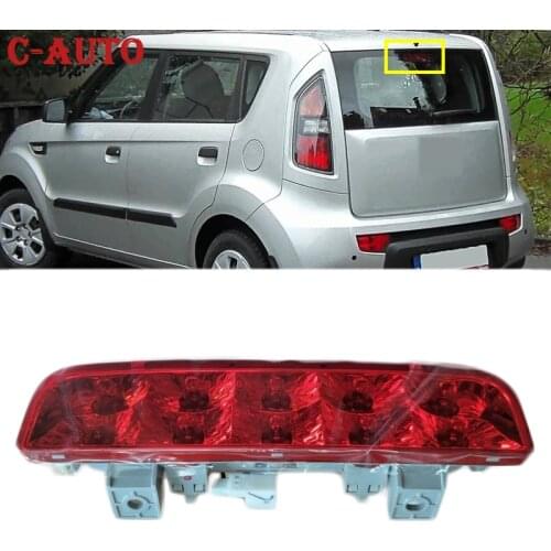 Car 3RD Rear Third Brake Light For KIA SOUL 2009 2010-2013 92701-2K000 Tail Stop Signal Warning Lamp High Mount Rear taillights